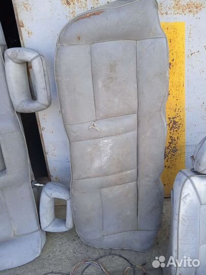 Сиденья салон кожа электро а 100