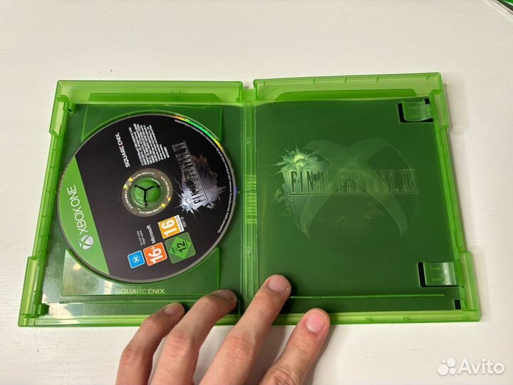Final fantasy 15 диск xbox one