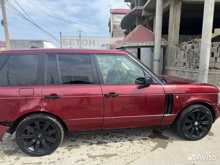 Land Rover Range Rover 4.4 AT, 2005, битый, 203 000 км