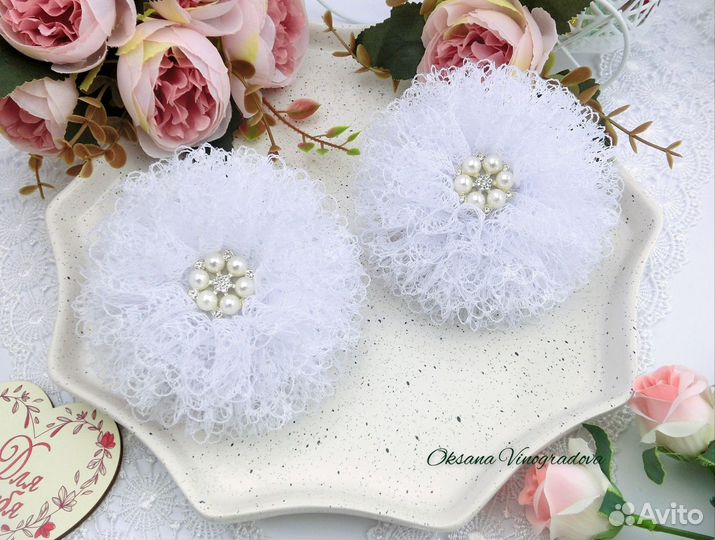 Белые банты в школу 1 сентября Последний звонок