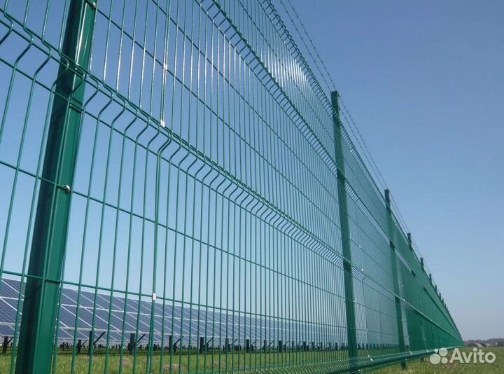 Забор из 3D сетки качественно качественно