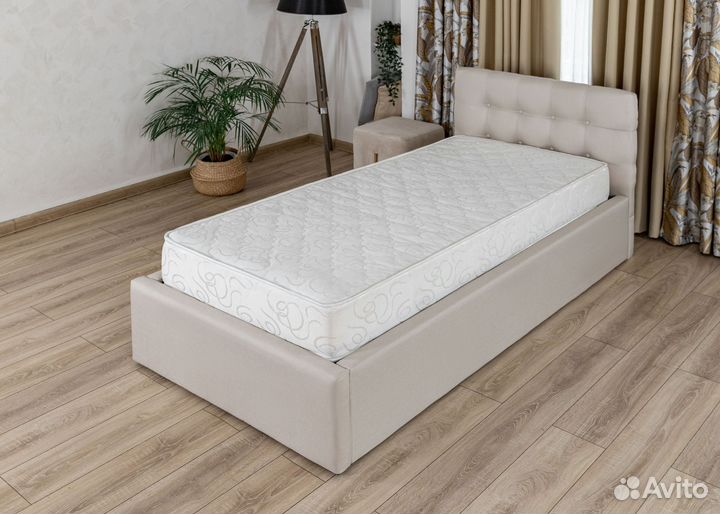 Кровать с матрасом 90х200 Марсель