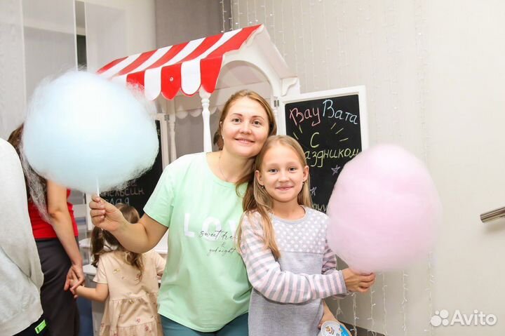 Ваувата сахарная вата