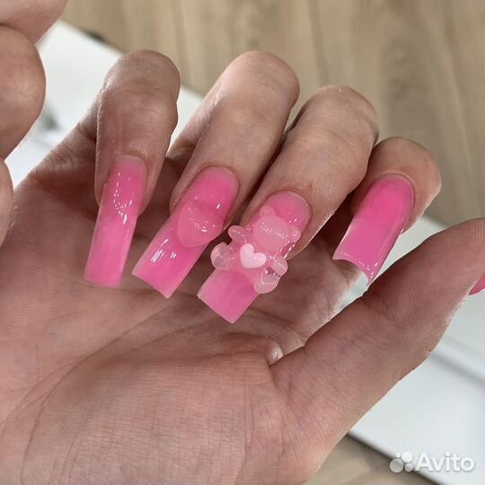 Маникюр покрытие гель-лак/наращивание