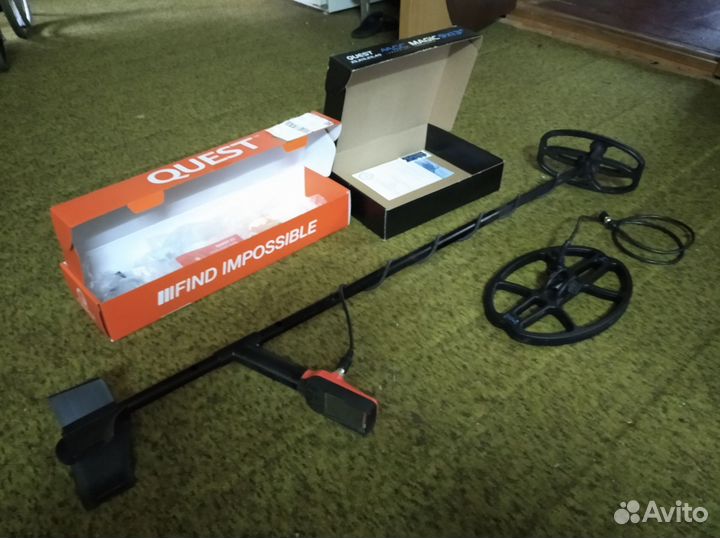 Металлоискатель quest x5 + катушка magic 9х13