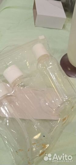 Набор ёмкостей для косметики дорожный