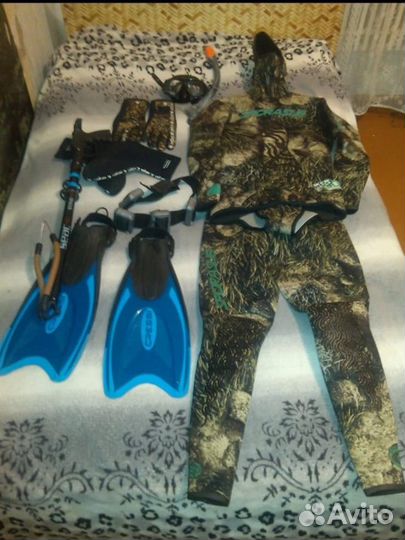 Гидрокостюм для подводной охоты 3 мм