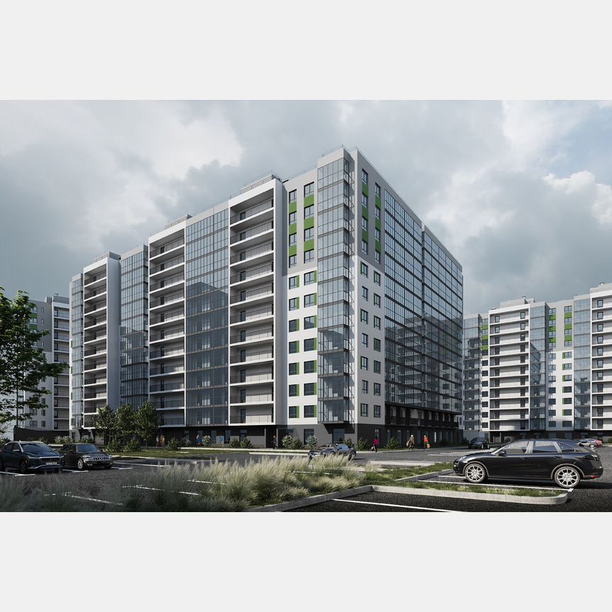 2-к. квартира, 48 м², 11/12 эт.
