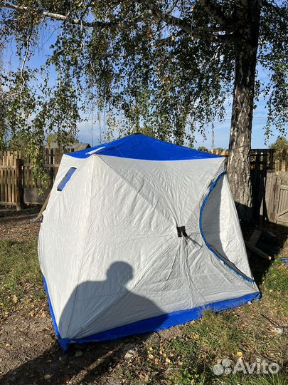Палатка утепленная куб