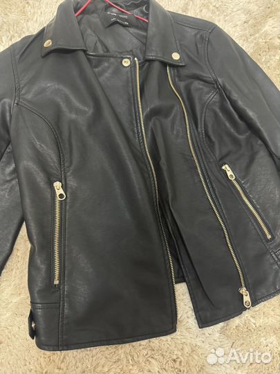Куртка кожаная женская