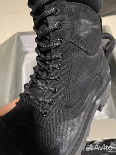 Balenciaga Strike Boots Distressed