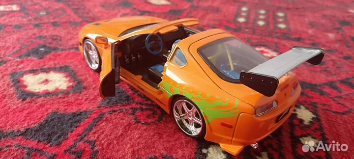 Тойота Супра форсаж