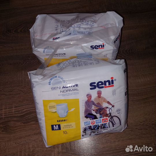 Памперсы для взрослых seni m