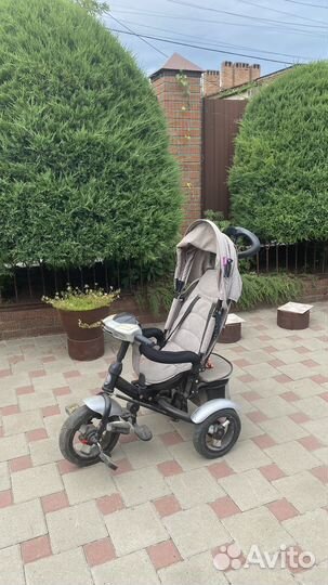 Велосипед коляска с ручкой
