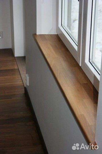 Подоконник из дерева