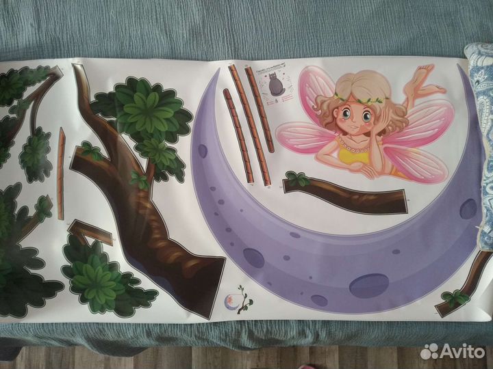 Декор наклейка для стен Woozzee