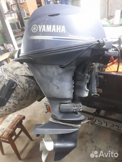 Лодочный мотор Yamaha f15(9.9)