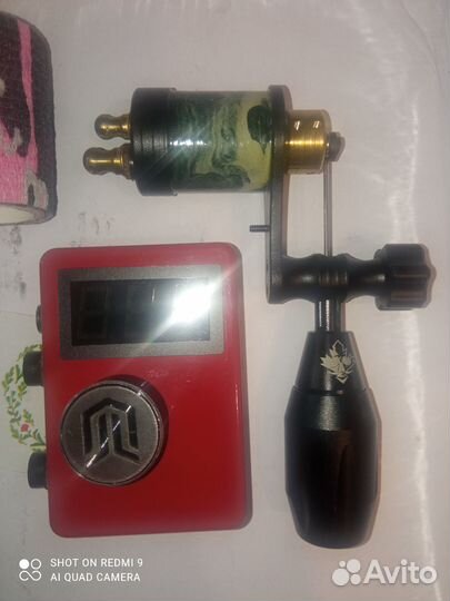 Роторная тату машинка Foxx с комплектом и столиком