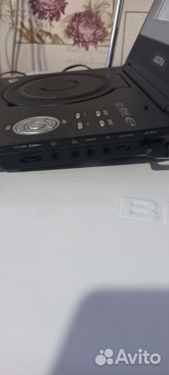 Портативный телевизор с DVD видеопроигрывателем