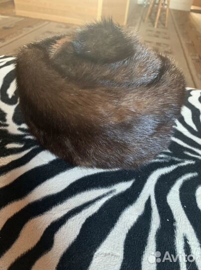 Шапка норковая женская