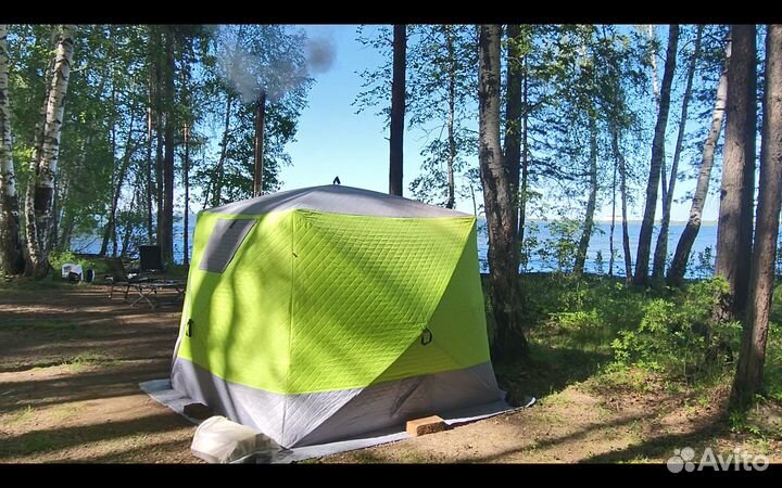 Походная баня/Мобильная баня тёплая 3х слойная