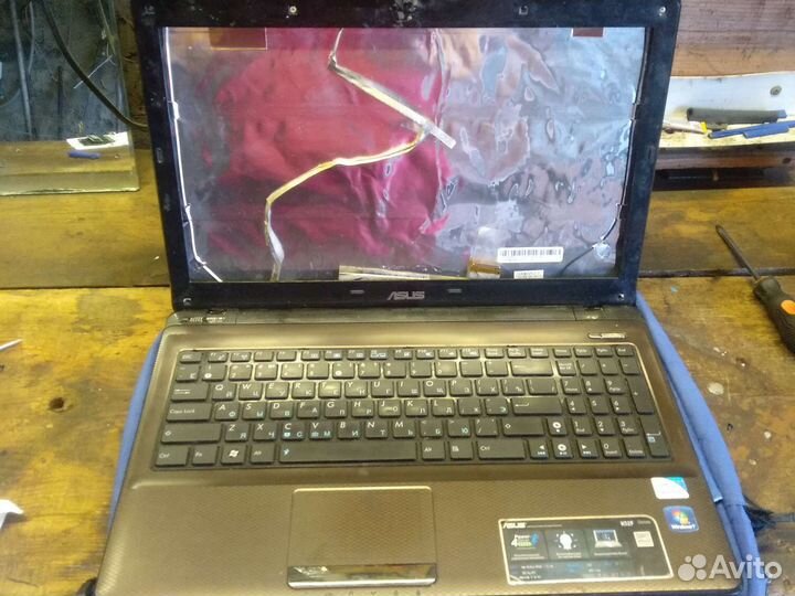 Ноутбук Asus k52f на запчасти