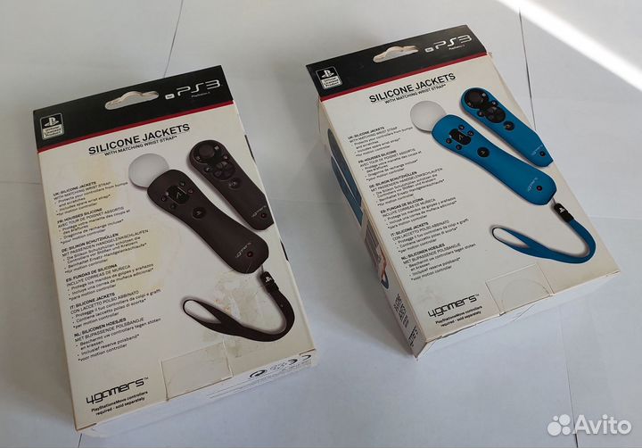 Комплект силиконовых чехлов для PS Move
