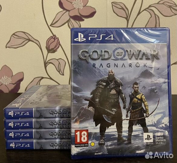 God of War ragnarok ps4 русская озвучка (Новые)