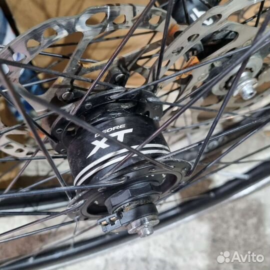 Shimano Xt динамо Dt Swiss обода Busch Müller фара