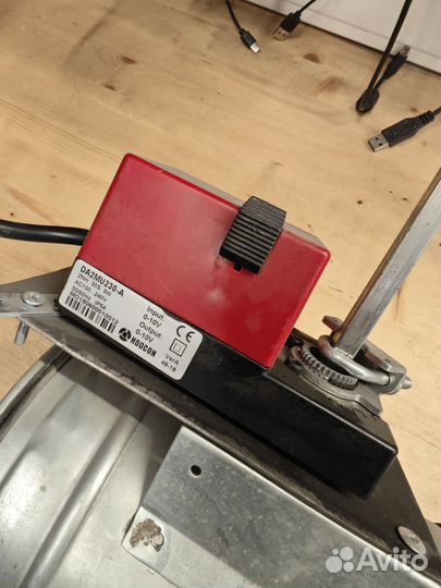 Клапан вентиляции 125мм с электроприводом