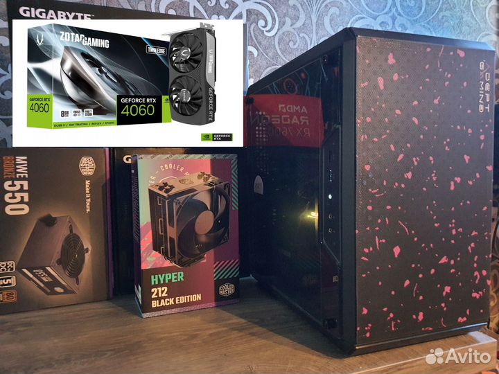 Новый Пк Core i5 12400F/B760+ RTX4060 или RX7600