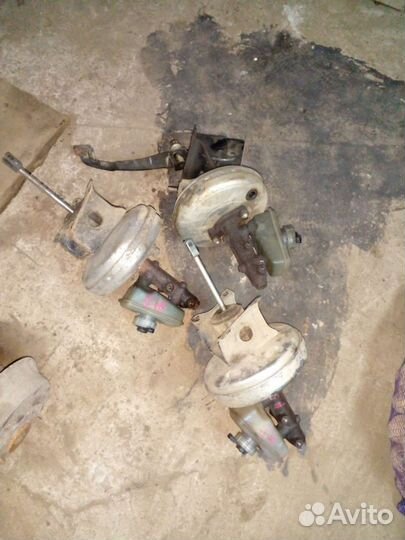 Гтц с вакуумником ваз 2110/2114, kalina