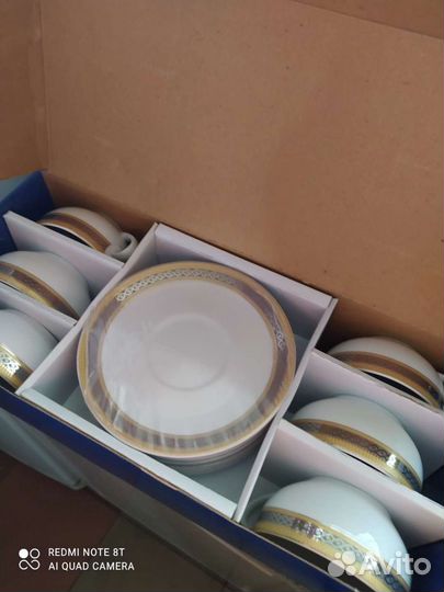 Чайный сервиз новый