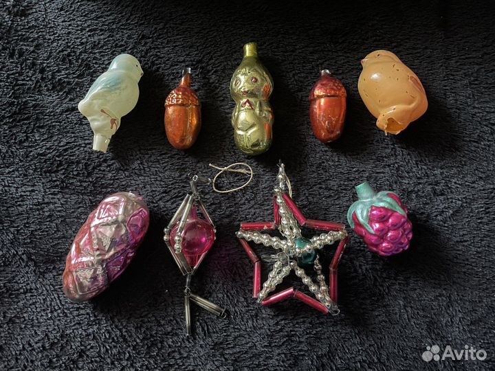 Елочные игрушки СССР