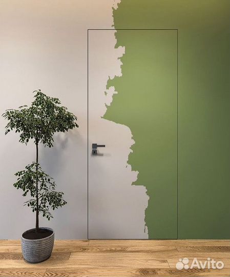 Двери скрытые межкомнатные под отделку