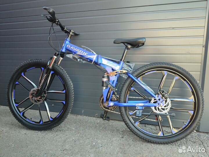 Велосипед на литых дисках складной