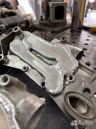 Заваренный теплообменник opel