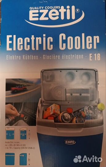 Автохолодильник Ezetil E16 доставка бесплатно