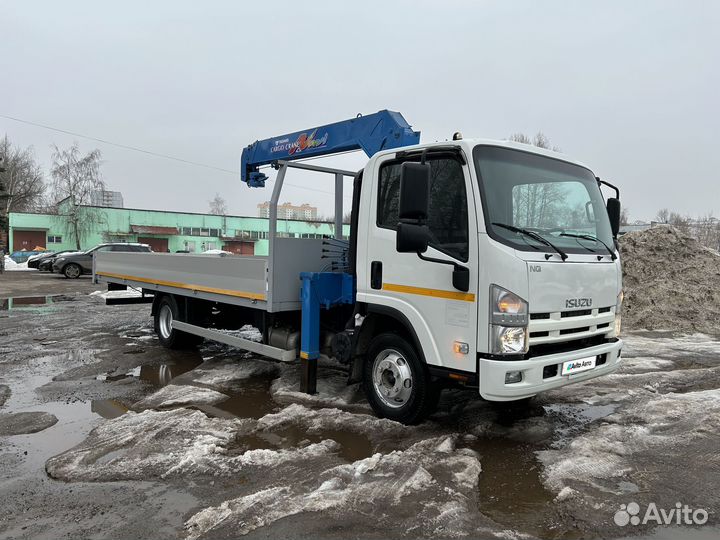Isuzu NQR90L-M с КМУ, 2019