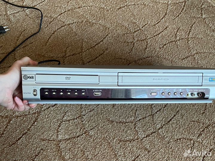 Видеомагнитофон и dvd lg