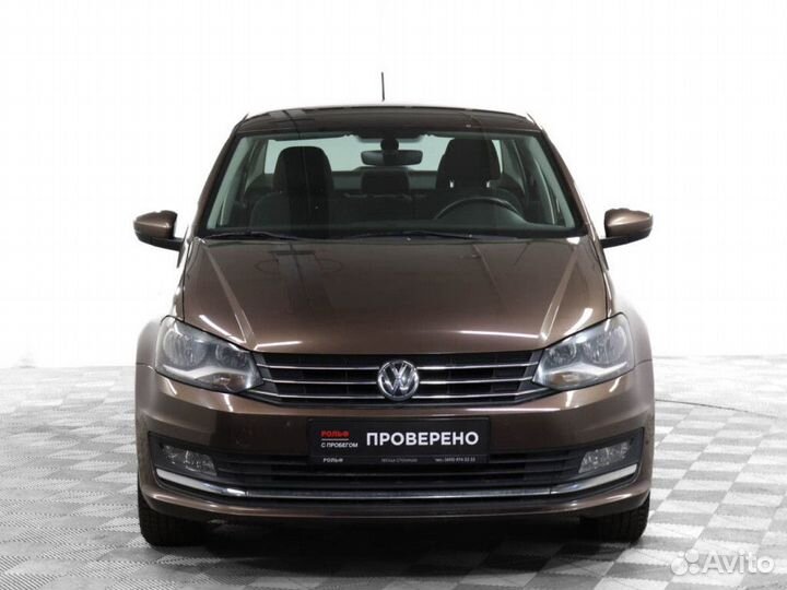Volkswagen Polo 1.6 AT, 2018, 61 944 км