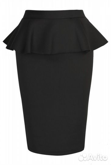 Юбка с баской