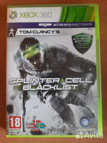 Игра splinter cell blacklist для xbox 360