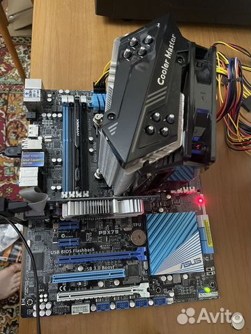 Материнская плата asus P9X79 с процессором купить в Москве ...