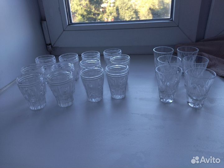 Хрустальные рюмки СССР