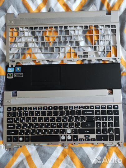 Верхняя часть от ноутбука acer aspire V3 571g