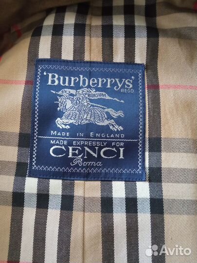 Плащ тренч мужской Burberry 50 52