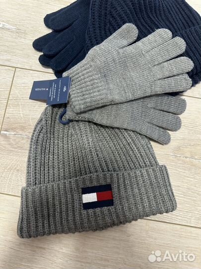 Набор шапка и перчатки Tommy hilfiger