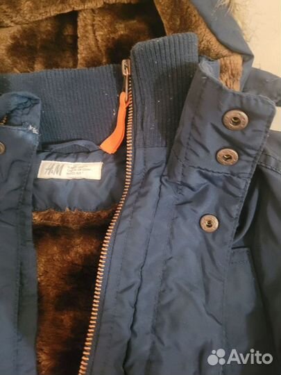 Куртка зимняя для мальчика 128