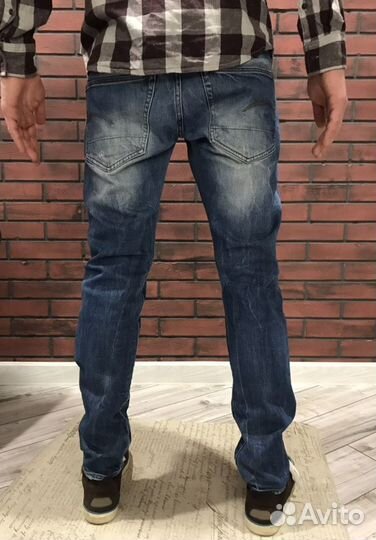 Джинсы(W32/L32) G-Star Raw 3301 (Slim)